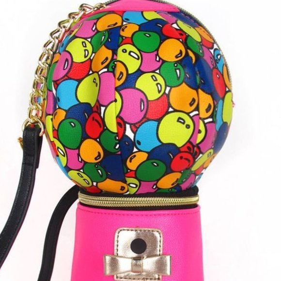 NWT Betsey Johnson KITSCH GUMBALL MACHINE CROSSBODY - Picture 1 of 16